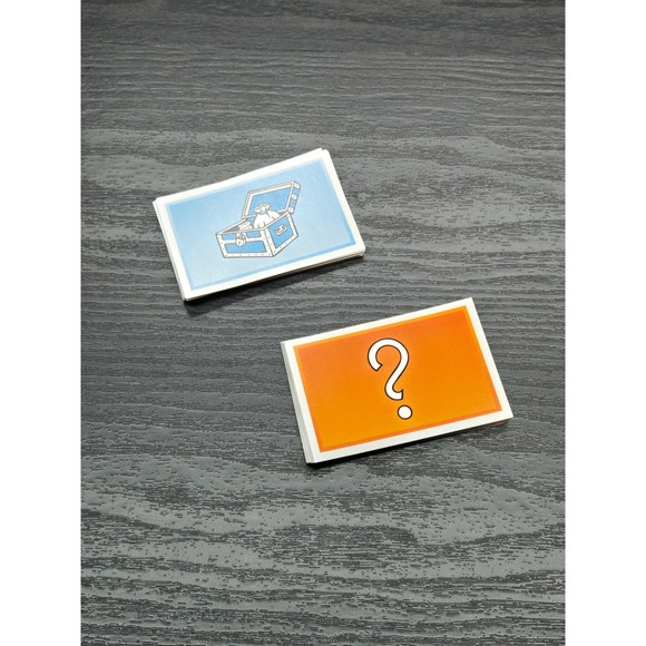 Other - Monopoly Chance & Community Chest Cards Replacement Set Original Game Pieces